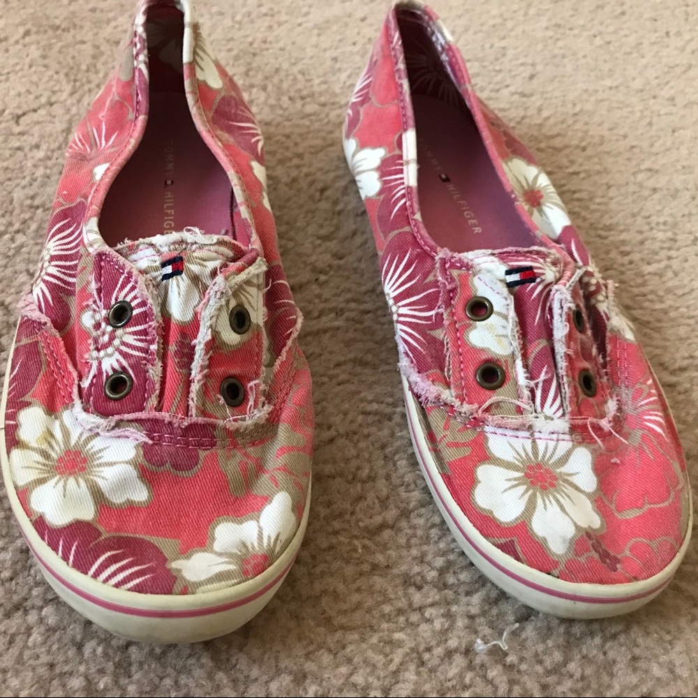 Tommy Hilfiger Floral slip on sneakers